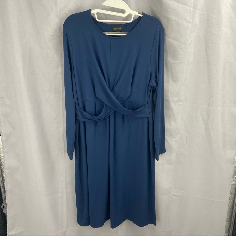 J.Jill Wearever‎ Collection Stretch Jersey Long Sleeve Dress NWT